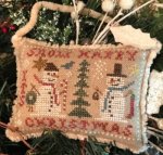 (image for) Snow Happy - 2021 Snowman Ornament